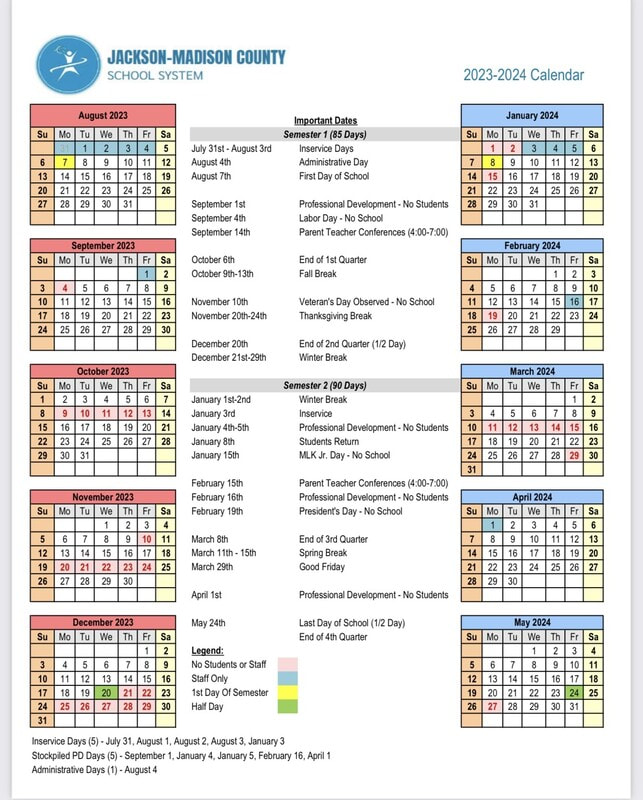 Jmcss School Calendar 2024 Calendar Eran Odella